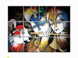 Outdoor Ceramic Tile Murals Tiles Radha Krishna Wall Tiles Nish Manufacturer From Allahabad