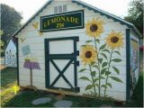 Outdoor Wall Murals for the Garden Outdoor Sunflower Mural order some Day