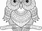 Owl Mandala Coloring Pages for Adults Owl Mandala Coloring Page