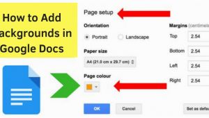 Page Color Google Docs How to Add Backgrounds In Google Docs A Workaround