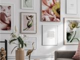 Painted Floral Wall Murals Us $3 33 Off Poppy Flower Plant Leaves Quotes nordic Posters and Prints Modern Wall Art Canvas Painting Wall for Living Room Decor In