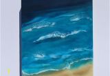 Painted Ocean Wall Murals Seascape Painting Resin Painting Ocean Painting Ocean Art