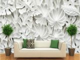 Painted Wall Mural Patterns Leaf Pattern Plaster Relief Murals 3d Wallpaper Living Room Tv Backdrop Bedroom Wall Painting Three Dimensional 3d Wall Paper Image Wallpaper