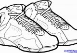 Pair Of Shoes Coloring Page Michael Jordan Coloring Pages