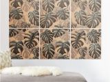 Palm Springs Wall Mural Dash and ash Palm Springs Blues Wood Wall Mural