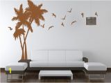 Palm Tree Mural Decal Palm Trees Vinyl Wall Art Decal From Ghettovinyl