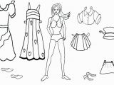 Paper Dolls Print Outs Coloring Pages Collection Of Paper Dolls Coloring Page