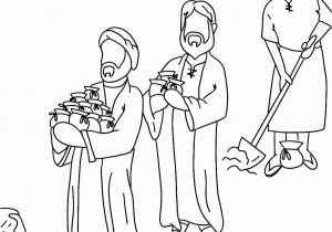 Parable Of the Talents Coloring Page the son Of Man Shall E Talents