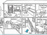 Parts Of the House Coloring Pages Fslovenglish House Parts