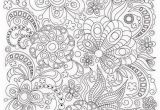 Pattern Coloring Pages Pdf Zentangle Art Coloring Page for Adults Printable Doodle