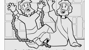 Paul and Silas In Jail Coloring Page Paul and Silas In Jail Free Coloring Page Coloring Home