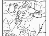 Paul Bunyan and Babe Coloring Page Paul Bunyan Coloring Page