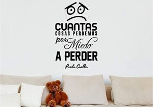 Peel and Stick Murals for Walls Amazon Peel and Stick Mural Spanish Quote Cuántas Cosas