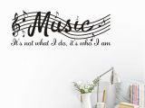 Peel Off Wall Murals Staff Music Note Vinyl Wall Decal Quote Diy Art Mural Removable Wall