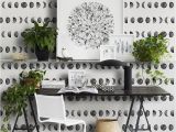 Peelable Wall Murals Moon Phases Removable Wallpaper Geometric Wall Mural Simple