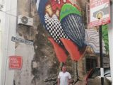 Penang Wall Mural Map Geor Own Penang Street Art Amazing Pictures In Mayasia