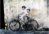 Penang Wall Mural Map Penang Street Art Location Map Wall Painting S