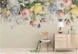 Peony Flower Mural Wall Art Wallpaper 3d Amazing Spring Warm Floral Removable Wallpaper Peel&stick