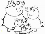 Peppa Pig Coloring Pages Printable Pdf Peppa Pig and Family Coloring Page for Kids Printable