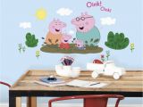 Peppa Pig Wall Mural Pin by Diamond Home On Wall Decals