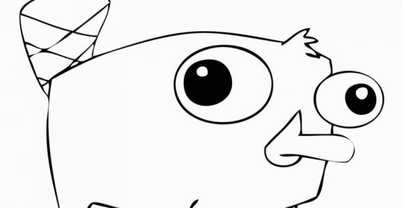 Perry the Platypus Phineas and Ferb Coloring Pages Coloring Pages Perry the Platypus Coloring Pages Jpg