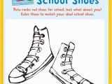 Pete the Cat Coloring Page Shoes Pete the Cat Rocking In My School Shoes Coloring Activity