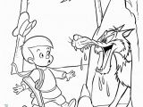 Peter and the Wolf Coloring Pages Peter and the Wolf Coloring Page the Wolf