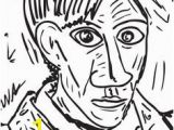 Picasso Cubism Coloring Pages 88 Best Art Coloring Pages