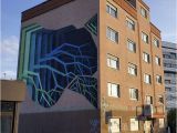 Pictures Of Murals On Buildings Street Artist Spray Paints Boring Buildings with Optical Illusions