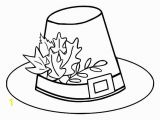 Pilgrim Hat Coloring Page 9849 Autumn Free Clipart 95