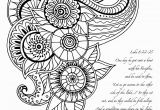 Pine Cone Coloring Page Free Daily S Adult Coloring Pages with Scripture