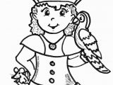 Pirate Coloring Book Pages Girl Pirate Coloring Page