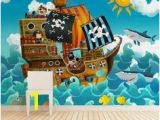 Pirate Ship Wall Murals Sticky Kids Wallpapers