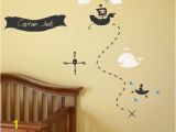 Pirate themed Wall Murals Pirate Treasure Map Your Name Boys Room Nursery Vinyl
