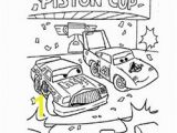 Piston Cup Coloring Page the Piston Cup Race1 Beautiful Coloring Page Stock Printable