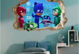 Pj Mask Wall Mural Pj Masks Wall Sticker Wall Decal Stickers Children Kids 3d Art Wall Decals 50cmx70cm Pj Masks Wall Decals Pj Masks Wall Decals