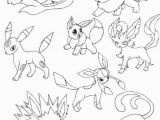 Pokemon Coloring Pages Eevee Evolutions together Pokemon Coloring Pages Eevee Evolutions to Her En 2020