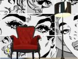 Pop Art Wall Murals the Use Of Ics and Cartoons is Typical Of the Pop Art Home
