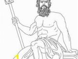 Poseidon Greek God Coloring Pages 218 Best Neptune Images On Pinterest