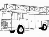 Preschool Fire Truck Coloring Page Printable Trucks to Color