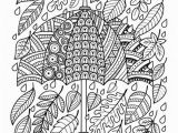 Printable Autumn Coloring Pages Umbrella and Leaves Coloring Page • Free Printable Ebook