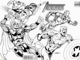 Printable Avengers Coloring Pages Marvel Superheroes Avengers In Action Coloring Page for Kids