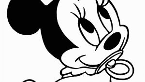 Printable Baby Minnie Mouse Coloring Pages Disney Babies Coloring Pages 5
