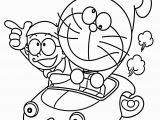 Printable Cartoon Coloring Pages Doraemon In Car Coloring Pages for Kids Printable Free