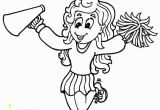 Printable Cheerleading Coloring Pages Printable Cheerleading Coloring Pages for Kids Cool2bkids