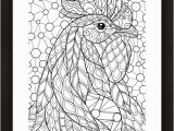 Printable Chinese New Year Coloring Pages Rooster Coloring Page • Free Printable Ebook