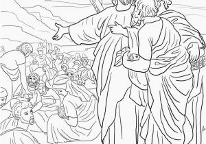 Printable Coloring Pages Of Jesus Feeding the 5000 Jesus Feeds the 5000 Coloring Page