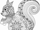 Printable Coloring Pages Of Squirrels Lovely Squirrel Zentangle Coloring Page