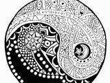 Printable Coloring Pages Yin Yang Image Result for Yin Yang Coloring Pages