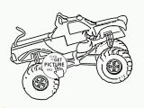 Printable Coloring Sheets Monster Trucks Scooby Doo Monster Truck Coloring Page for Kids Transportation